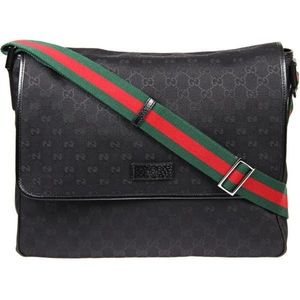 Authentic Gucci Messager Bag Large Gucci men's bag